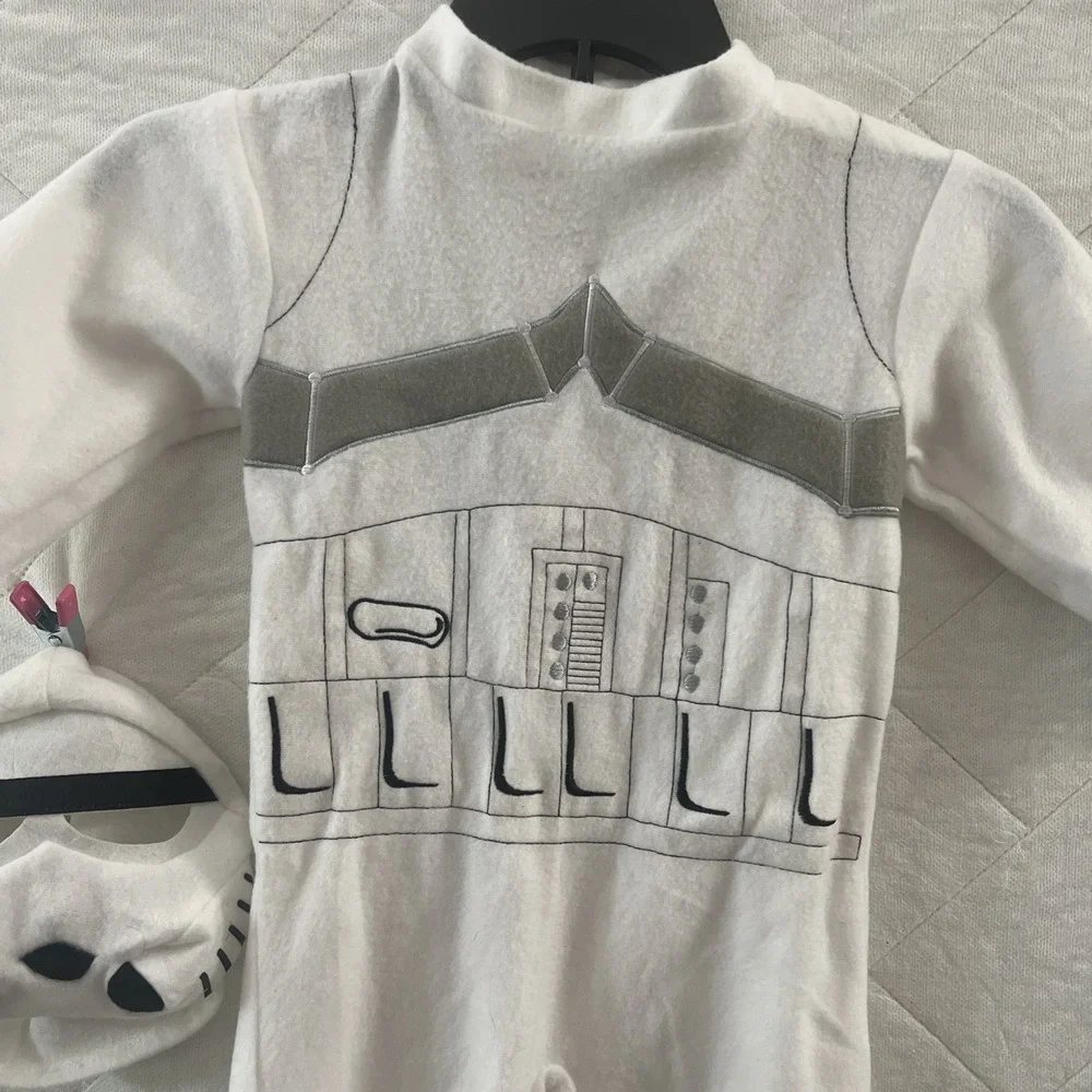 Storm Trooper Star Wars Dress Up Halloween Costume Toddler SizeChild - Picture 2 of 13
